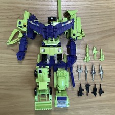 Vintage G1 Transformers Devastator Constructicons Complete Hasbro 84 Decepticons