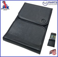 GENUINE BMW HANDBOOK DOCUMENT FOLDER LEATHER WALLET 1 2 3 4 5 7 X3 X5 X7 SERIES