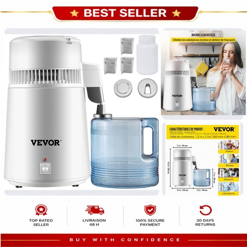 Distillateur eau 750w 4l - distillateur,