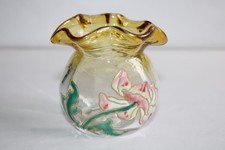 Petit vase LEGRAS, verre