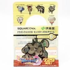 Knight Aberrant DRAGON QUEST × Itoen Mascotte Metalic Charm Game Non à vendre