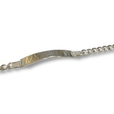 Bracelet Argent 925% De 21 Cm