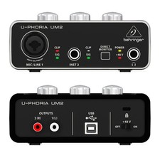 Interface audio USB Behringer