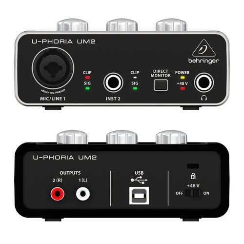 Interface audio usb behringer - audio,