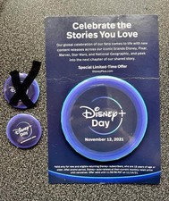 Lot De Broches Disney+ Day