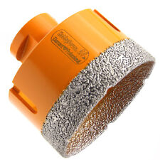Fraise Diamantée M14 Foret Mèche à Carrelage Ø 55mm Forets Secs Granit Carreaux