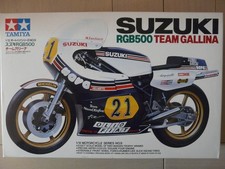 Model motorcycle 1/12 TAMIYA Ref 14009 Suzuki RGB500 Team Gallina