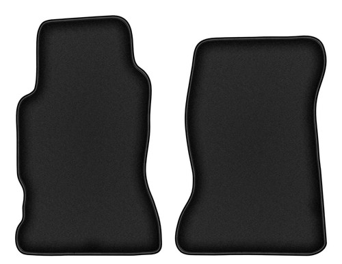 Tapis avant velours noirs