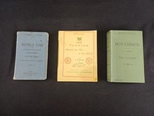 Lot x3 livre anciens - Les plantes - botanique Tome II - nouvelle flore