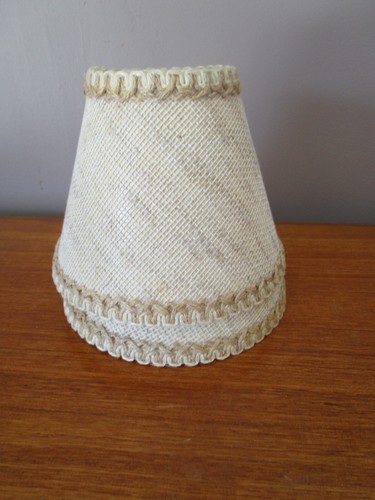 Abat jours toile de jute - jours, en