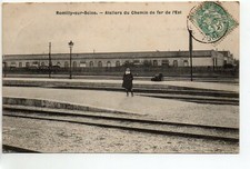 ROMILLY SUR SEINE - Dawn - CPA 10 - workshops of the eastern railway 