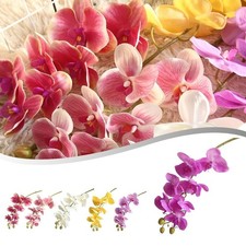 Belle plante à fleurs artificielles Phalaenopsis idéale lieu de mariage décor