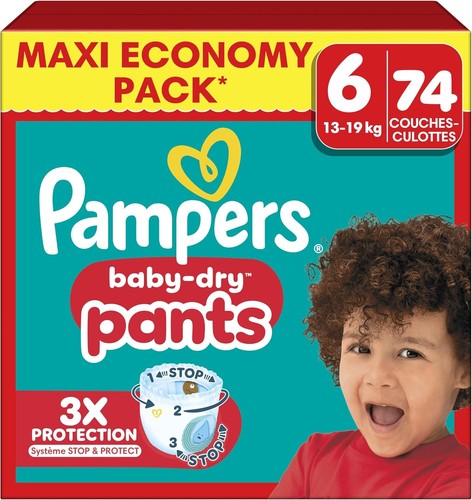 Pampers baby dry pantstaille - dry, 6
