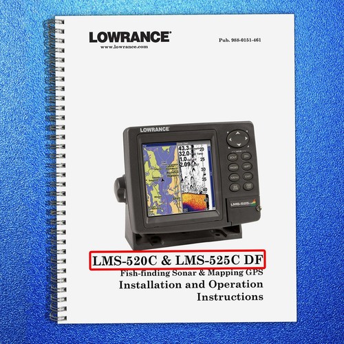 Lowrance lms 520c 525c - lms-520c,