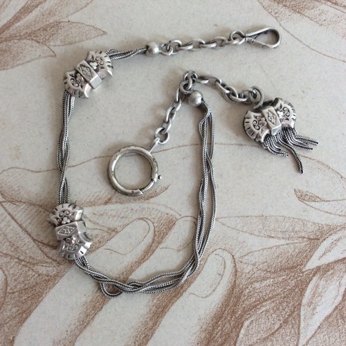 Chaine montre chatelaine en - chatelaine,