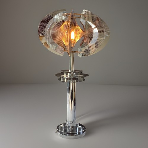 Cinétique lampe sculpture 90 - lampe,