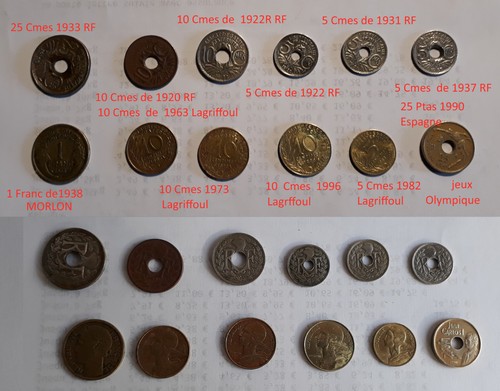 Lot 153 pièces - de,