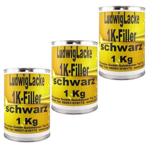 Filler kg noir apprêt - filler, 1