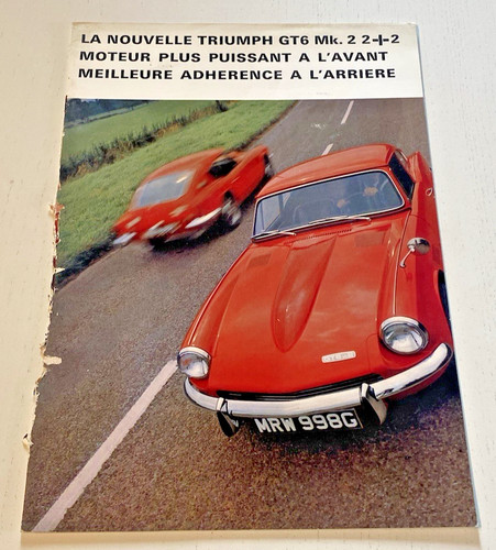 Brochure vente triumph - brochure,