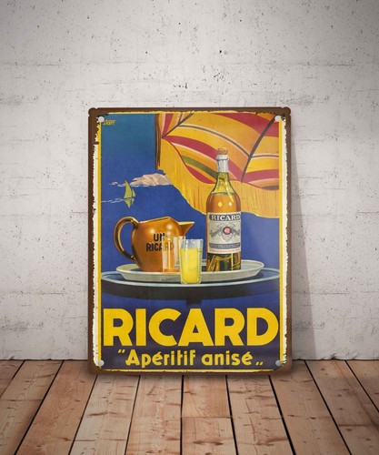 Plaque métal vintage - , ricard
