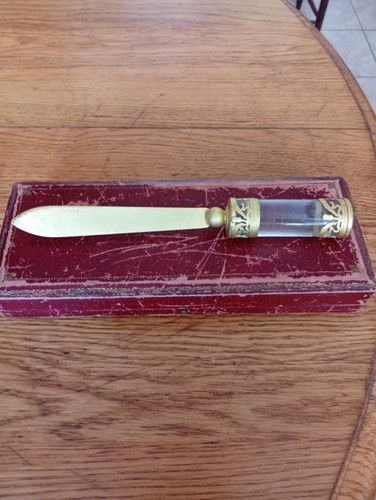 Coupe papier ancien ouvre - -papier, ancien/ouvre