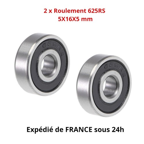 Roulement billes 625 2rs - roulement, à
