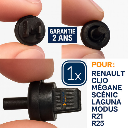 Clip fixation renault plage - clip,