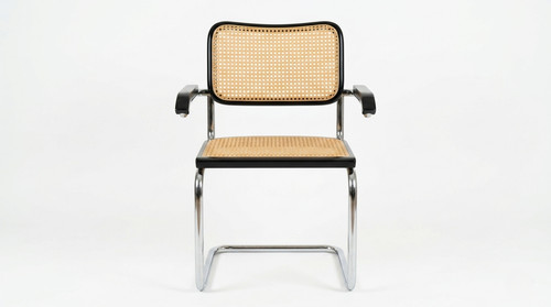 Fauteuil cesca b64 noir - fauteuil,