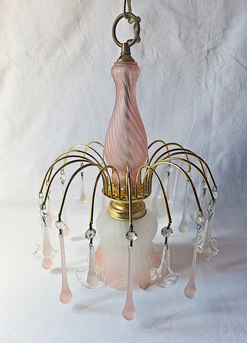Lustre cascade pampille goutte
