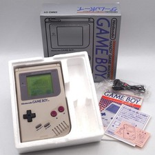 Nintendo GAME BOY Handheld Console DMG-01 Boxed CIB Gray Tested Original GB