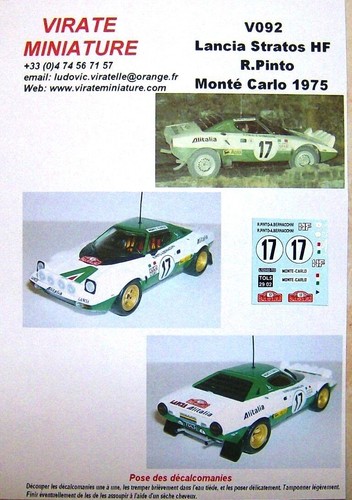 V092 lancia stratos - lancia, hf