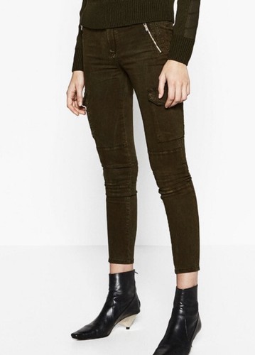 Zara dark khaki cargo - dark,