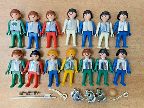Playmobil lot personnages - lot,