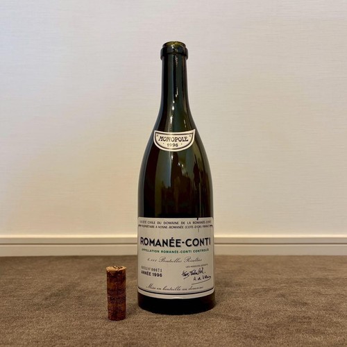 Bouteille vide romanee - bouteille, romanee-conti