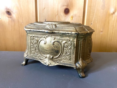 Ancien coffre boîte - à, bijoux
