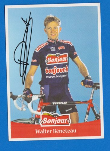 Cyclisme carte cycliste walter - cyclisme,