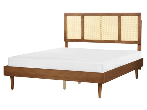 Lit double moderne bois - moderne,