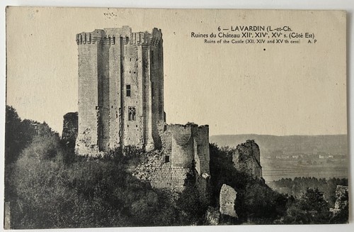 Cpa carte postale lavardin - carte,