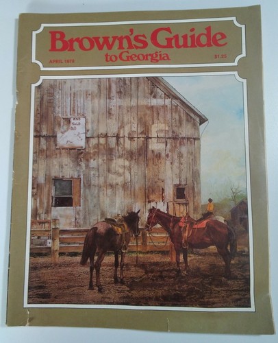 Georgia brown guide magazine - brown's,
