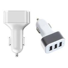 Chargeur triple prise - prise, usb