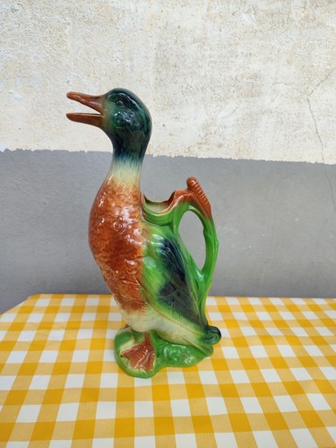 Pichet barbotine canard - pichet, en