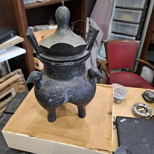Ancien brule encens - brule,