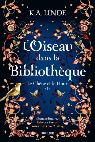 Oiseau dans bibliotheque - dans, la