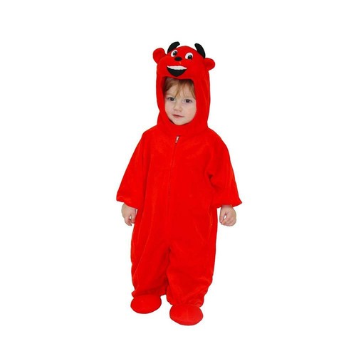Costume diable rouge taille - de,