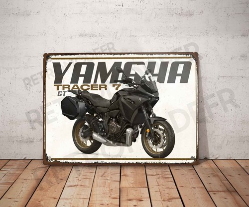 Plaque métal vintage - , yamaha