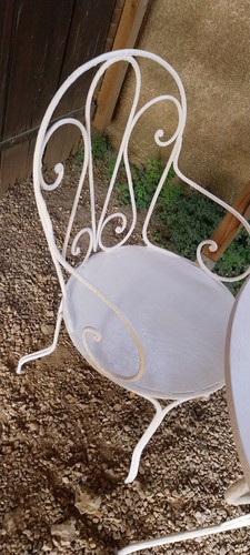 Ensemble salon jardin fer - ensemble,