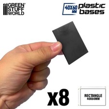 Socles rectangulaires 40x60mm