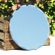 Vintage Scandinavian Round Mirror ø 45.5 cm
