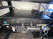 Crown XLS 402 2-Channel Power Amplifier A169651 Works good Powers on 