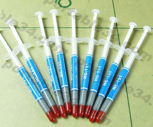 Lot pâte thermique 2g - 10,
